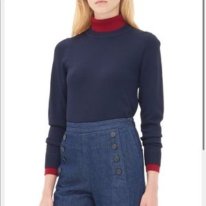 Sandro ‘Siouxie’ Layered Sweater
